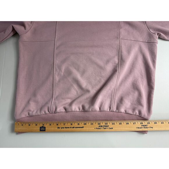 She + Sky Women's Crewneck Sweatshirt Purple 100% Cotton Size L - Picture 6 of 8